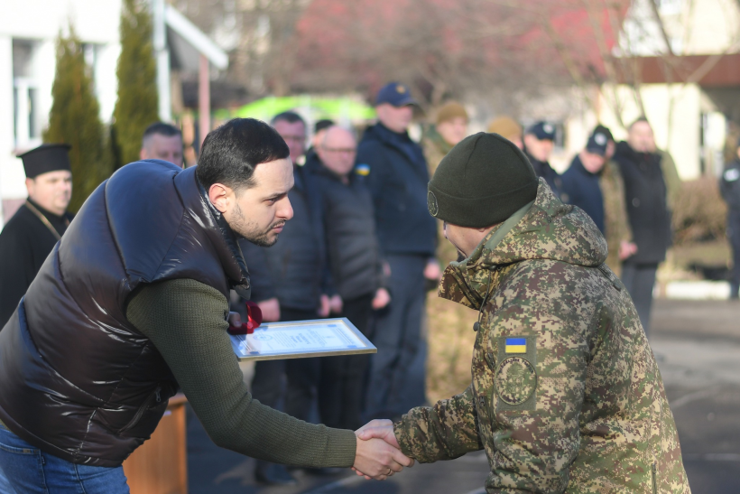 Олександр Коваль привітав нацгвардійців