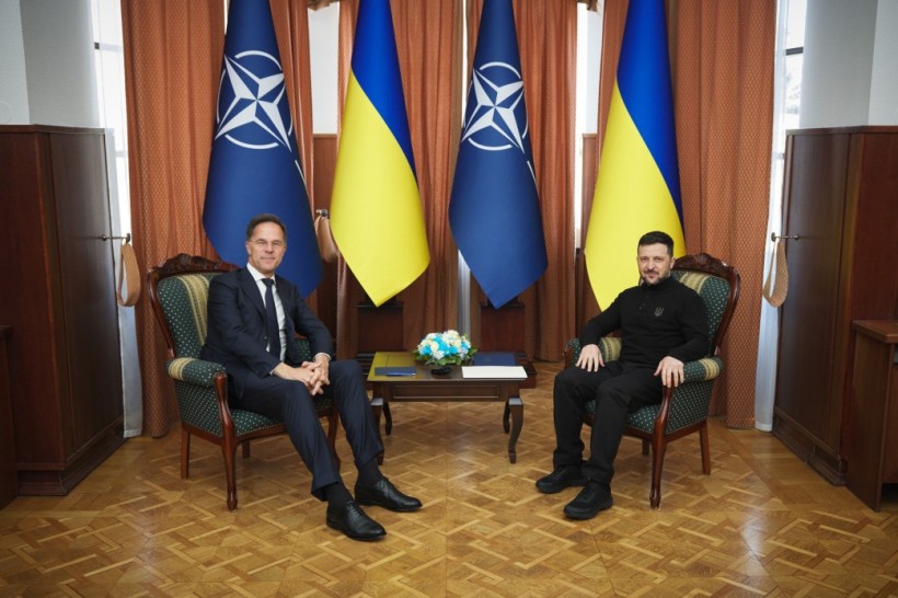 Президент Володимир Зеленський та Генеральний секретар НАТО Марк Рютте