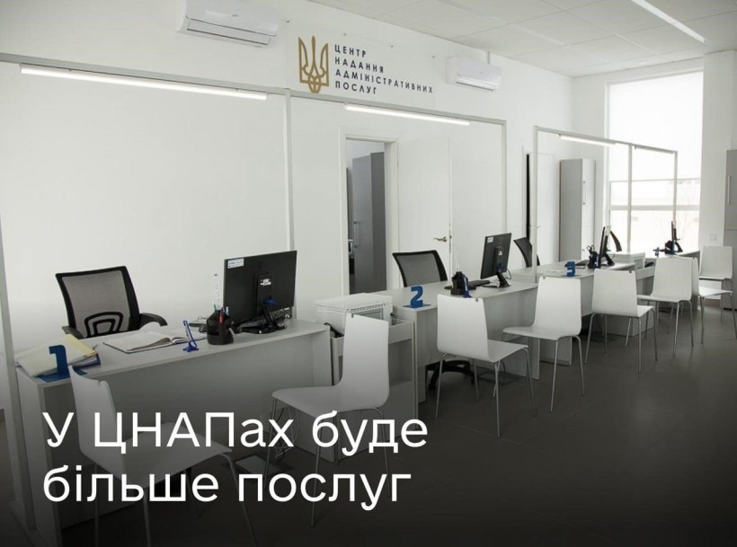 Приміщення ЦНАПу з робочими місцями. Фото ілюстративне