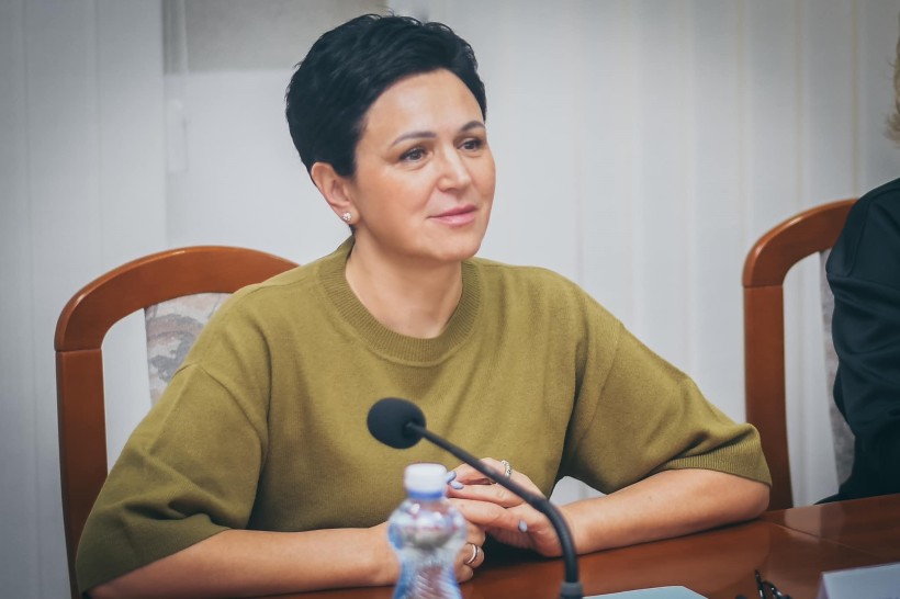 На фото - заступниця голови ОДА Л.Шатковська