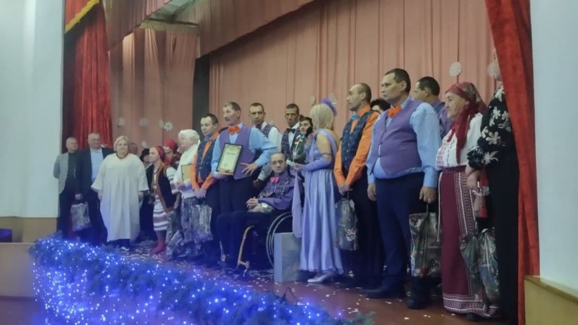 Учасники фестивалю художньої самодіяльності