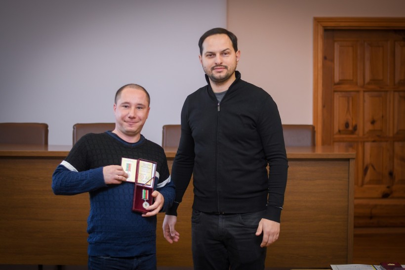 Фото з вручення державних нагород та відзнак працівникам ПрАТ «Рівнеобленерго»