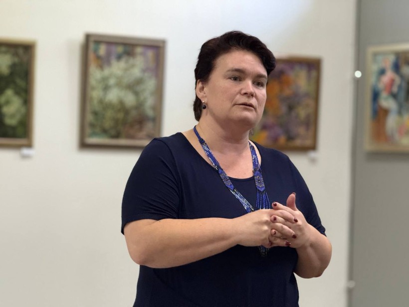 Заступниця директора з наукової роботи обласного краєзнавчого музею Ольга Морозова
