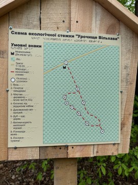 Екостежка «Урочище Вільхава» на території НПП «Дермансько-Острозький