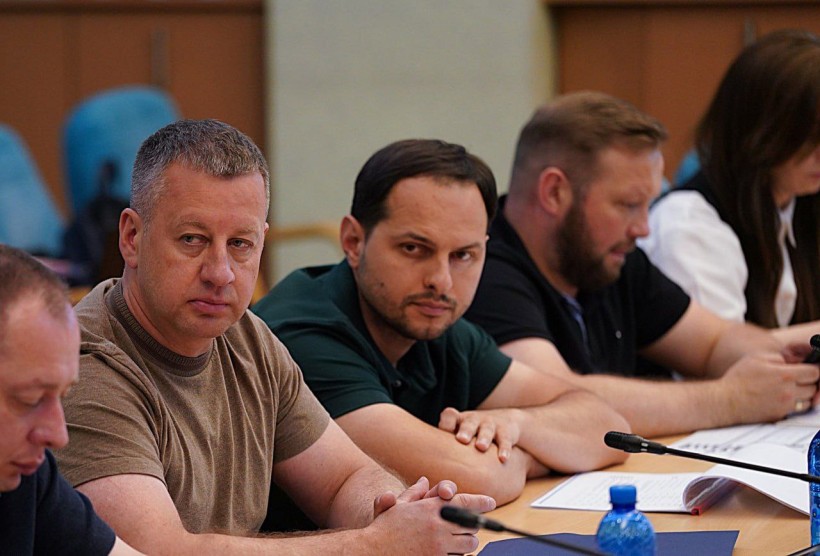 Начальник ОВА Олександр Коваль на нараді