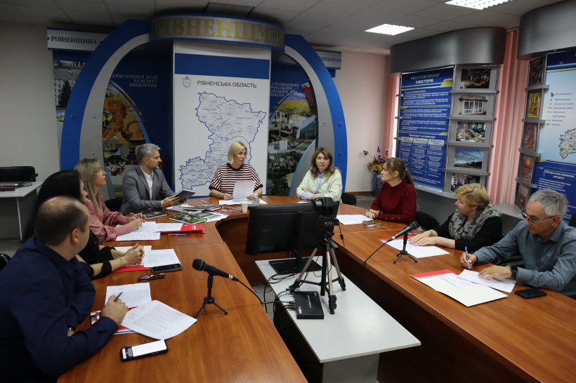 Засідання комітету з присвоєння обласної літературної премії імені Світочів