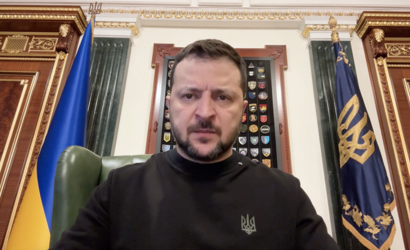 На фото Президент України В.Зеленський