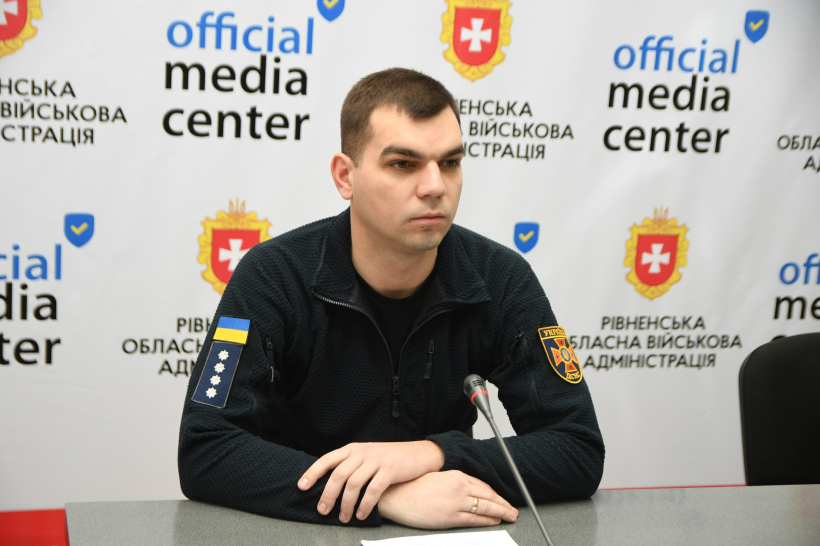 Провідний інспектор відділу превентивної діяльності ГУ ДСНС України в Рівненській області Андрій Нестеренко