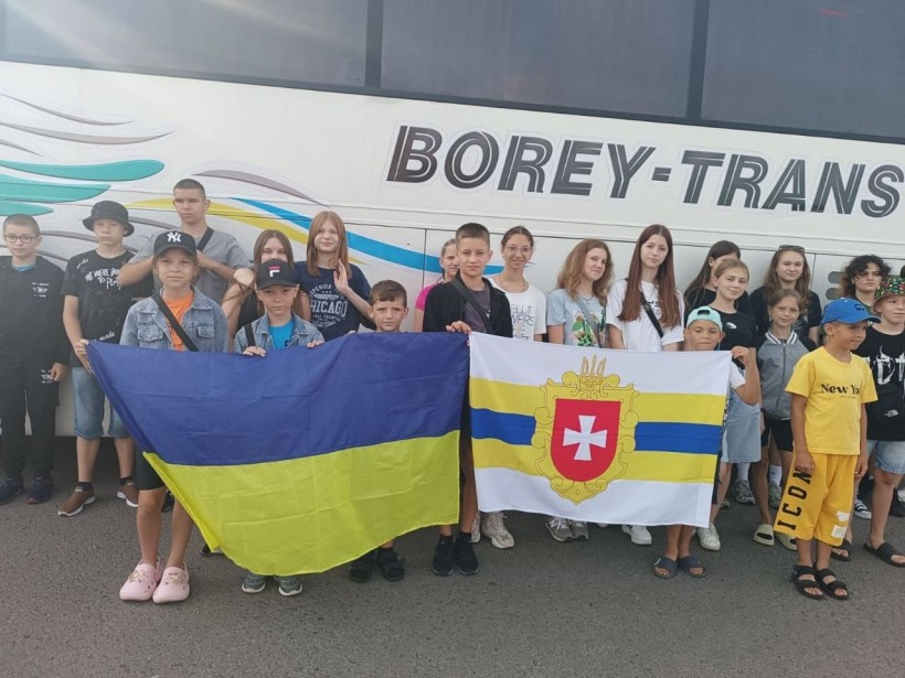 Діти, які поїхали на відпочинок