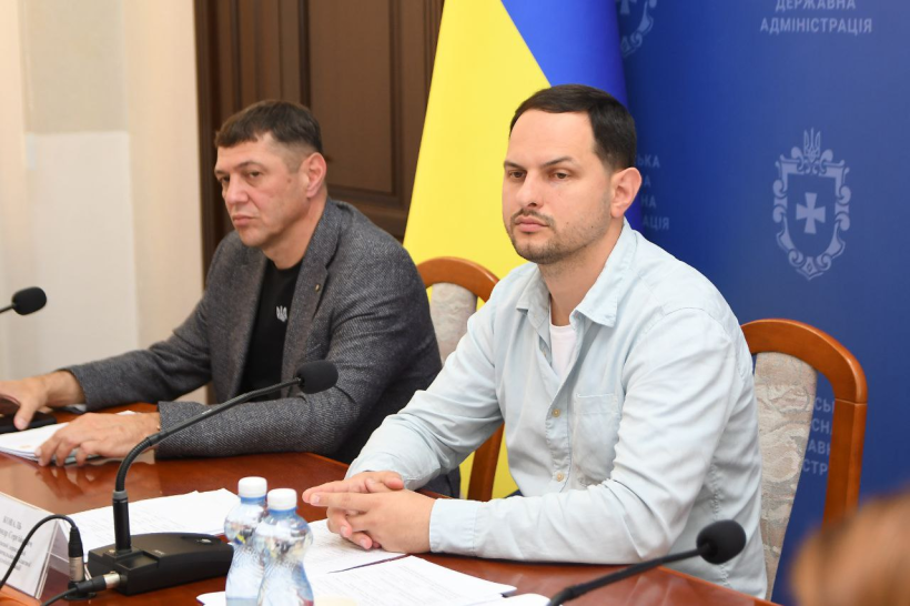 На фото начальник Рівненської ОВА Олександр Коваль та перший заступник Сергій Подолін