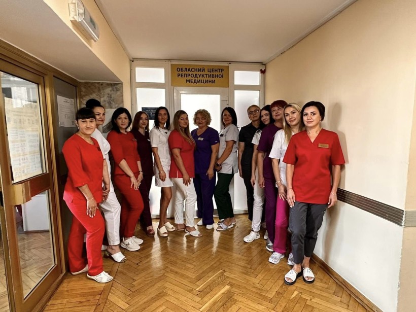 Фото у Рівненському обласному клінічному лікувально-діагностичному центрі ім. В.Поліщука