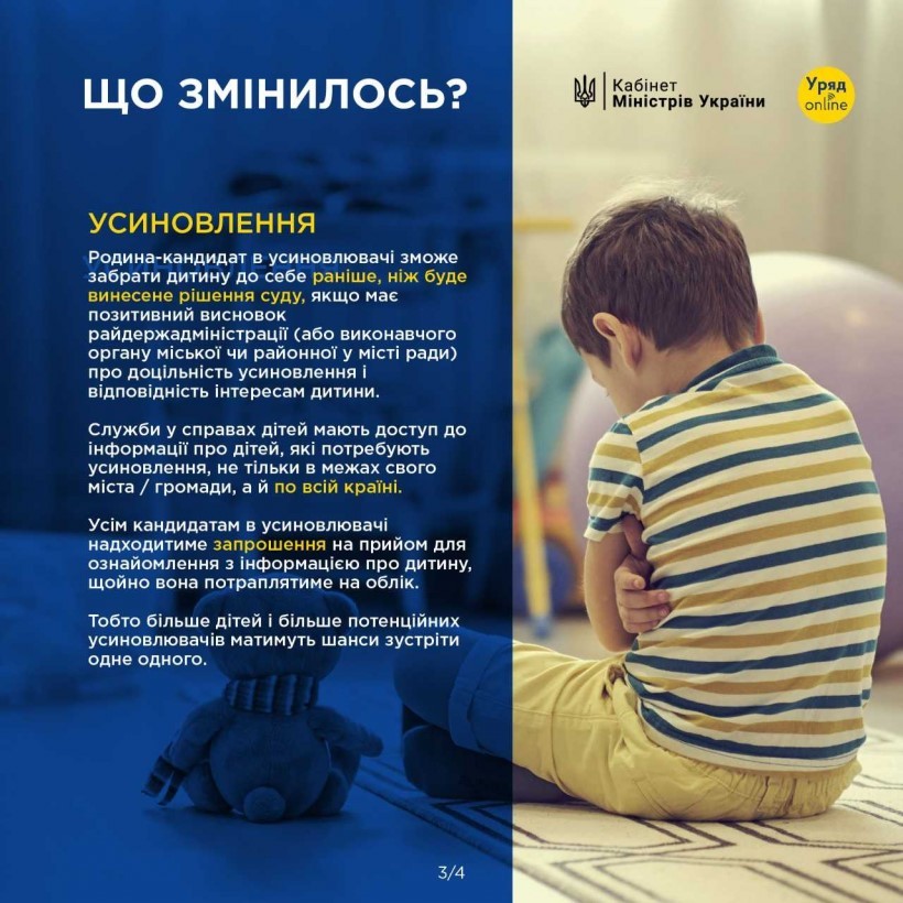 На зображенні - інфографіка з інформацією як прихистити дитину, яка залишилась без батьків