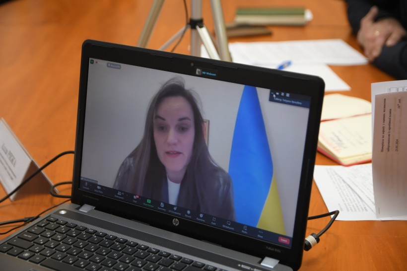 Фото з загальноукраїнської селекторної наради з питань заборгованості