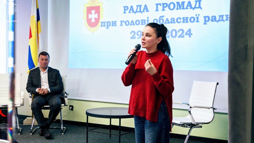 Начальниця Управління з питань ветеранів Рівнеської ОДА Марина Корольова
