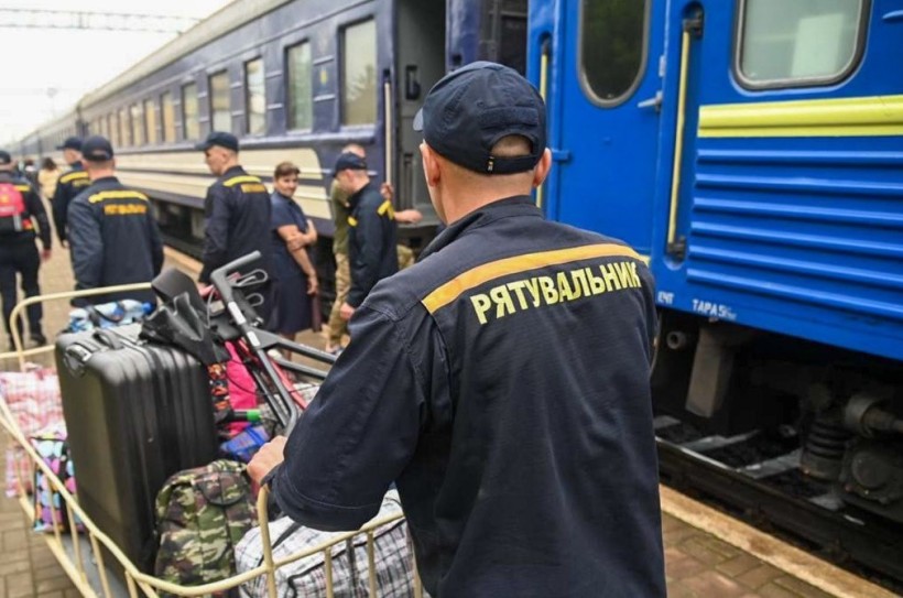 Рівненщина прийняла евакуаційний потяг з Донеччини
