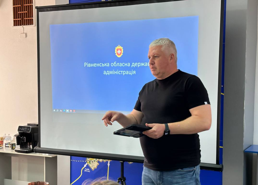 Заступник голови Рівненської ОДА з питань цифрового розвитку, трансформацій і цифровізації (CDTO) Олександр Терещенко