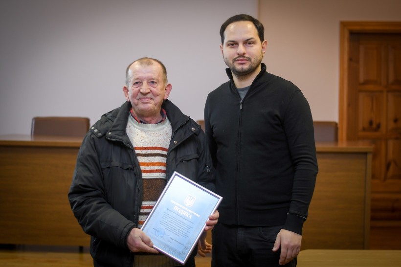 Фото з вручення державних нагород та відзнак працівникам ПрАТ «Рівнеобленерго»