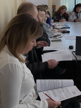 Шістнадцяте виїзне засідання Ради з питань внутрішньо переміщених осіб при Рівненській ОВА у селищі Клевань