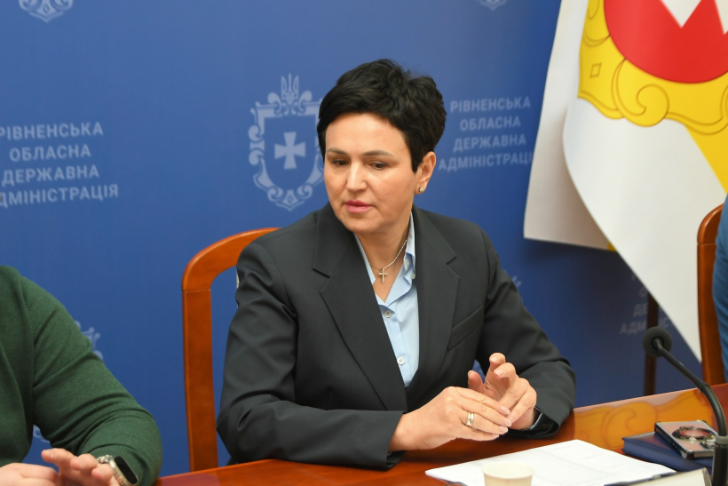 Заступниця голови Рівненської ОДА Людмила Шатковська