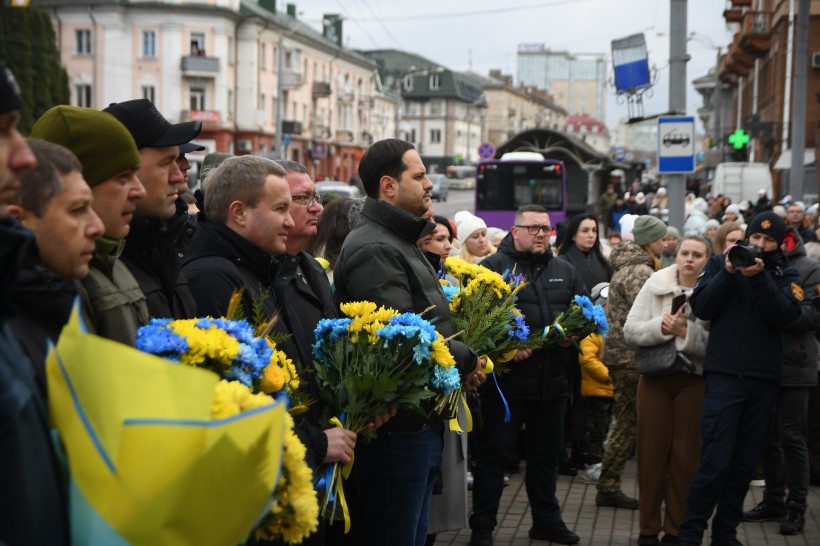 На Рівненщині вшанували пам’ять Героїв українських революцій