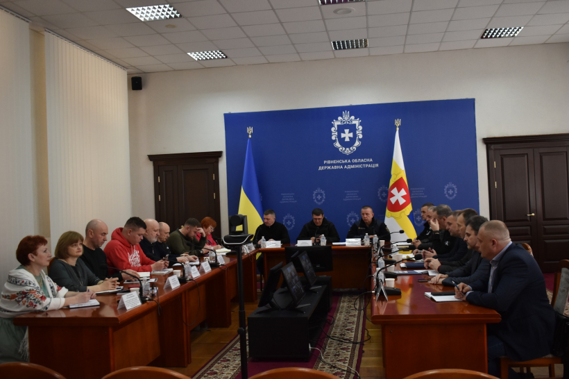 Перший заступник голови РОДА Сергій Подолін та учасники наради
