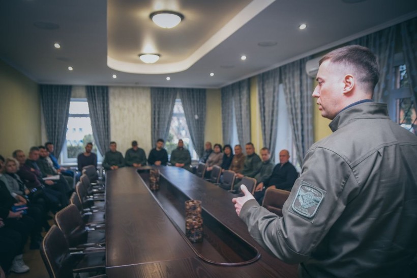 Фото з представлення на посаді