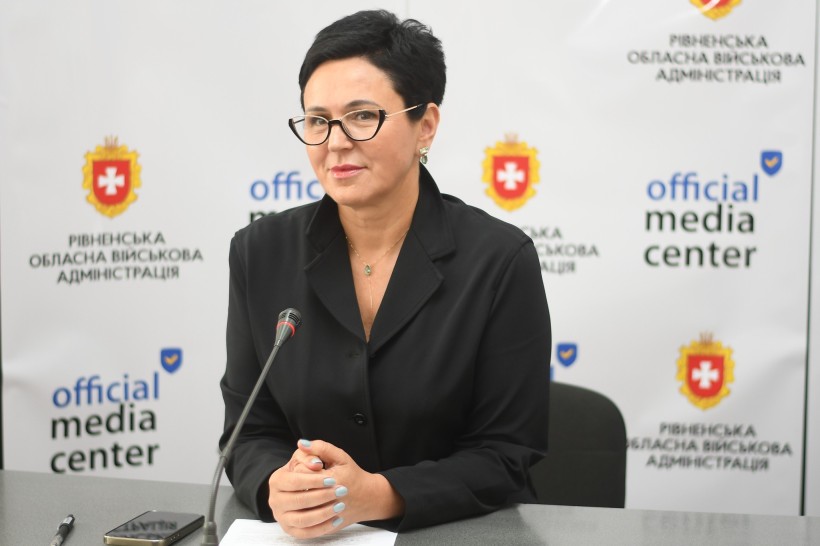 Заступниця голови Рівненської ОДА Л.Шатковська