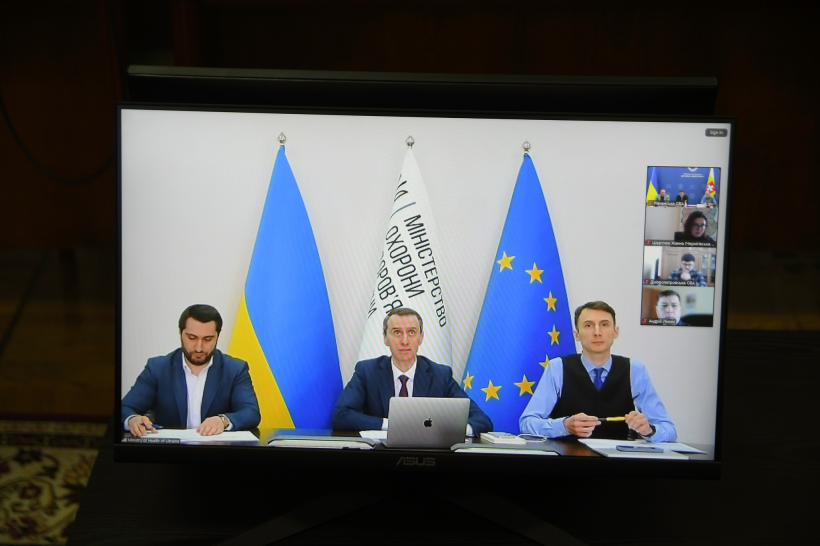 Міністр охорони здоров'я України Віктор Ляшко та учасники наради