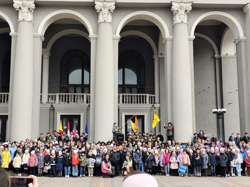 Присяга Національної скаутської організації «Пласт» у Рівненській області