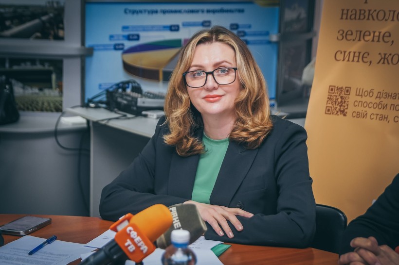 Фото з навчання для медійників щодо ментального здоров’я
