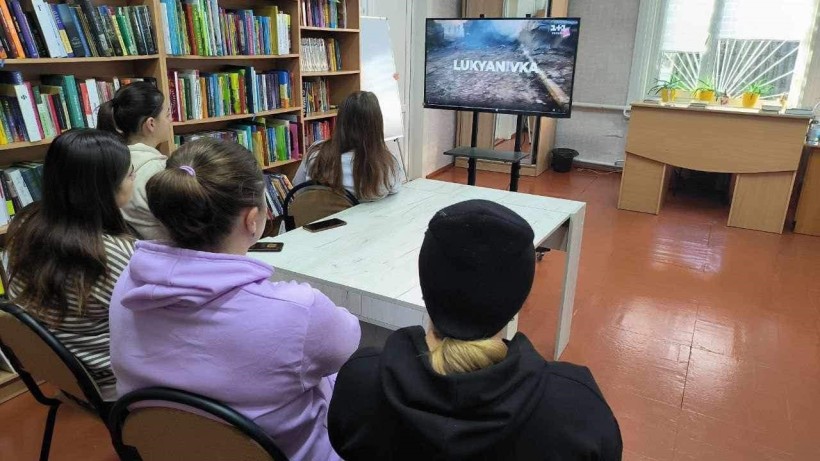 Учасники показу фільму