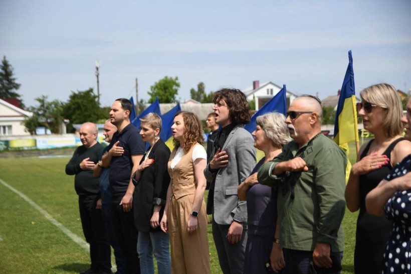 Фото з футбольного турніру