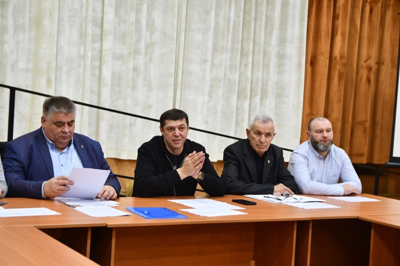 Фото з колегії Управління у справах молоді і спорту Рівненської ОДА