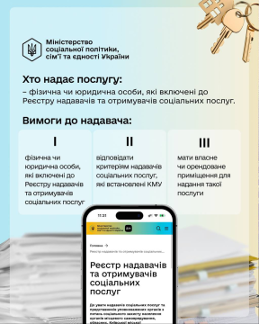 Інфографіка щодо послуги проживання маломобільних категорій ВПО