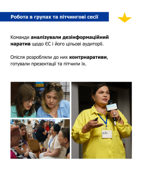 Інфографіка щодо розвічування кремлівських наративів про вступ України в ЄС