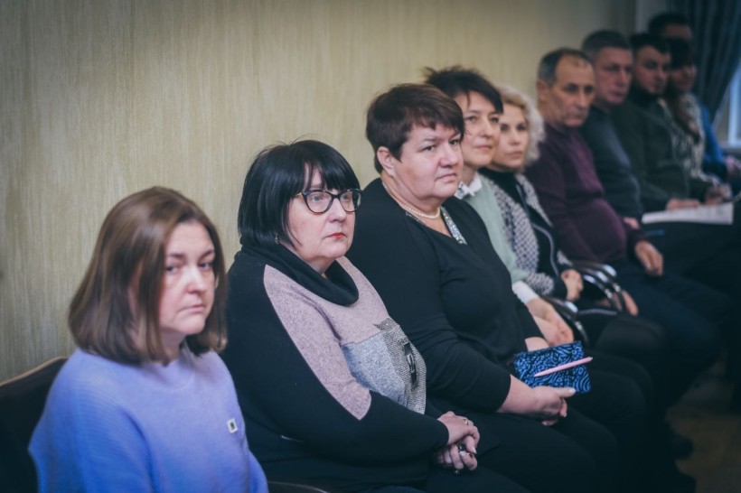 Фото з представлення на посаді