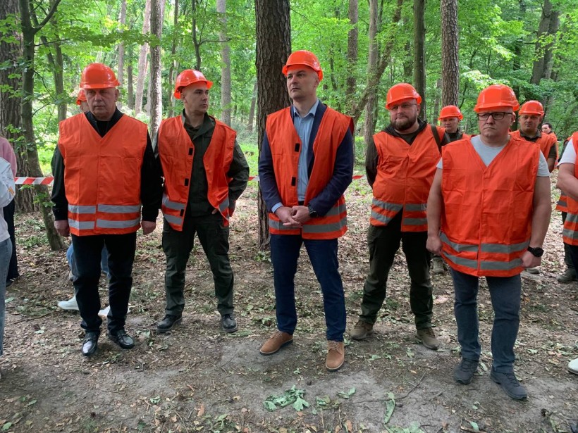 Заступник голови Рівненської ОДА Олександр Кохан та члени комісії