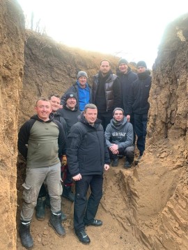Олександр Коваль відвідав Дніпропетровщині та зустрівся із будівельниками з Рівненщини, які там працюють