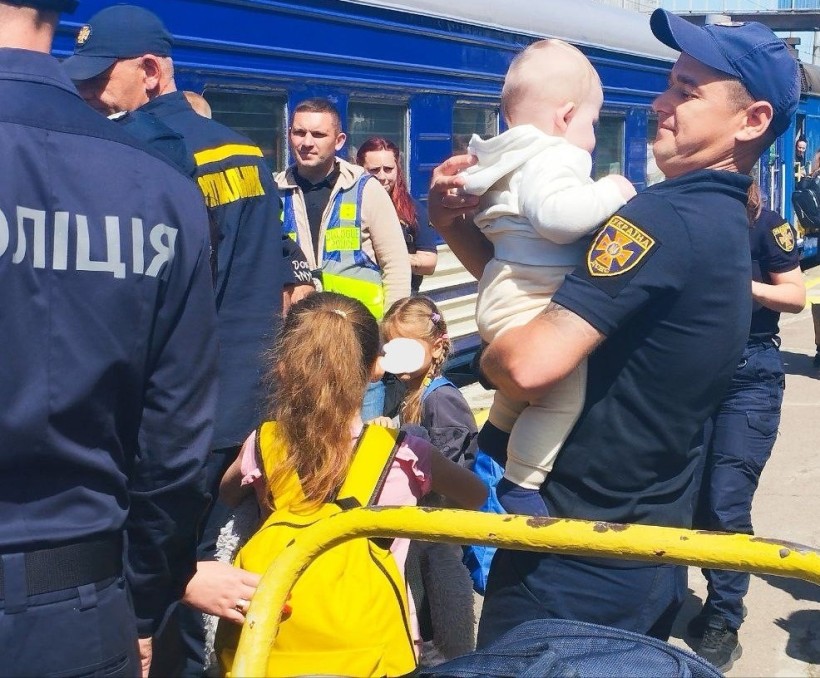 Рівненщина прийняла сьомий евакуаційний потяг з Донеччини