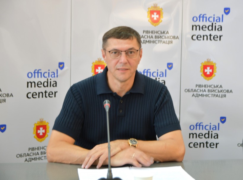 Перший заступник голови Рівненської ОДА Сергій Подолін