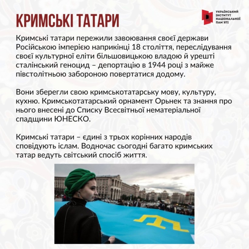 Інформація про кримських татар