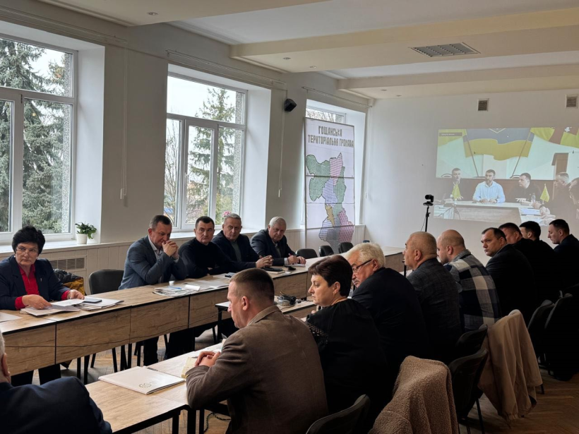 Учасники Рівненського обласного відділення «Всеукраїнської асоціації громад»