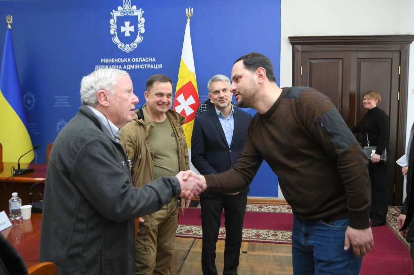 Олександр Коваль зустрівся з доктором Ларрі Андерсоном,