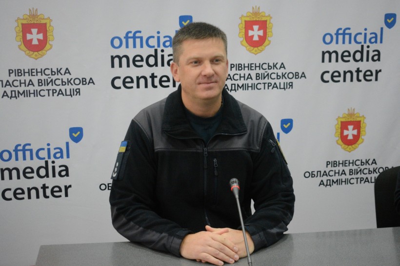 Заступник начальника відділу превентивної діяльності та ринкового нагляду ГУ ДСНС України в Рівненській області Ярослав Дивущак.