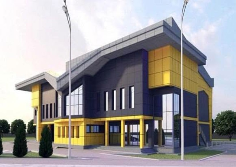 Проєкт будівлі басейну