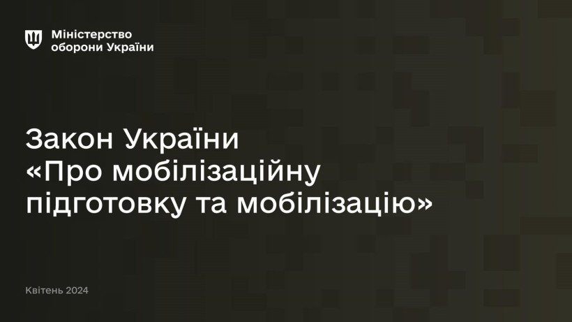 Інфографіка щодо закону про мобілізацію з новими правками