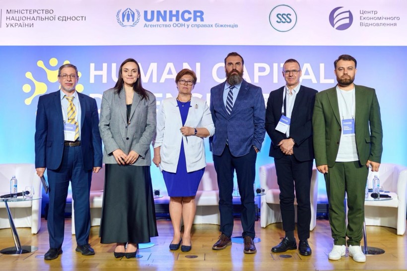 Учасники форуму «Human Capital Dimension at the URS 2025. Focusing on Return and Recovery»