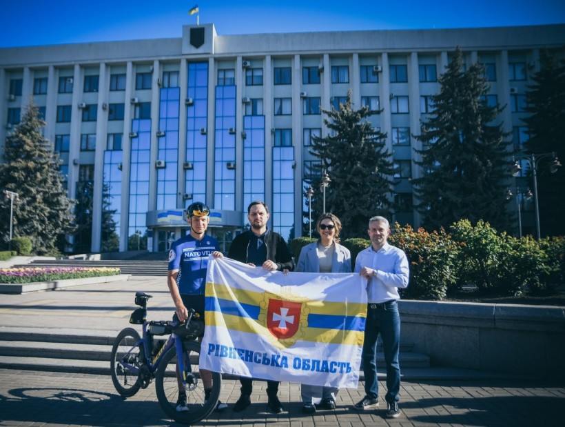 На фото - керівництво Рівненської ОДА та депутат естонського парламенту Крісто Енн Вага