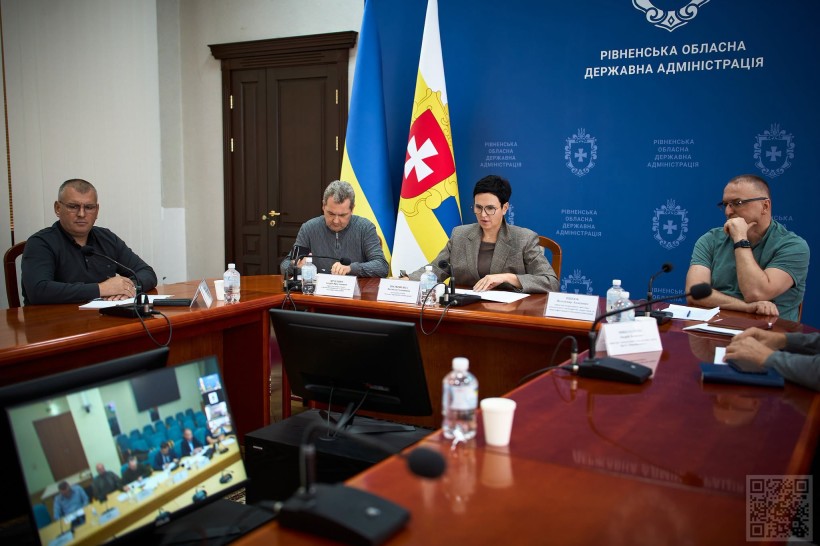 Учасники наради від Рівненської області