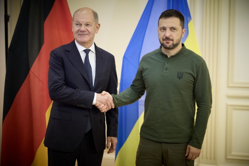 У Нью-Йорку Президент України Володимир Зеленський зустрівся з канцлером Німеччини Олафом Шольцом